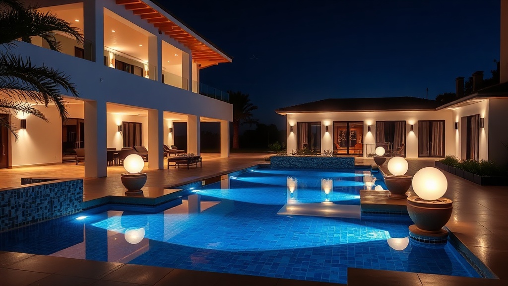 Pots jardinières LED lumineux