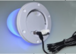 Base LED Rechargeable DC pour Mobilier Lumineux - 16 Couleurs RGB Télécommande - Accessoire LUXGREEN