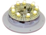 Base LED Spot Rechargeable pour Mobilier Lumineux - 9 Couleurs RGB Télécommande - Accessoire LUXGREEN